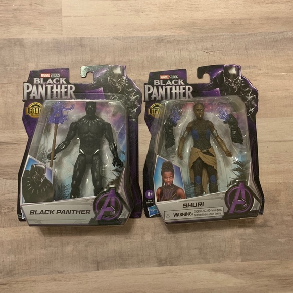 Marvel Black Panther and Shuri 6 in Action Figures - Picture 1 of 4